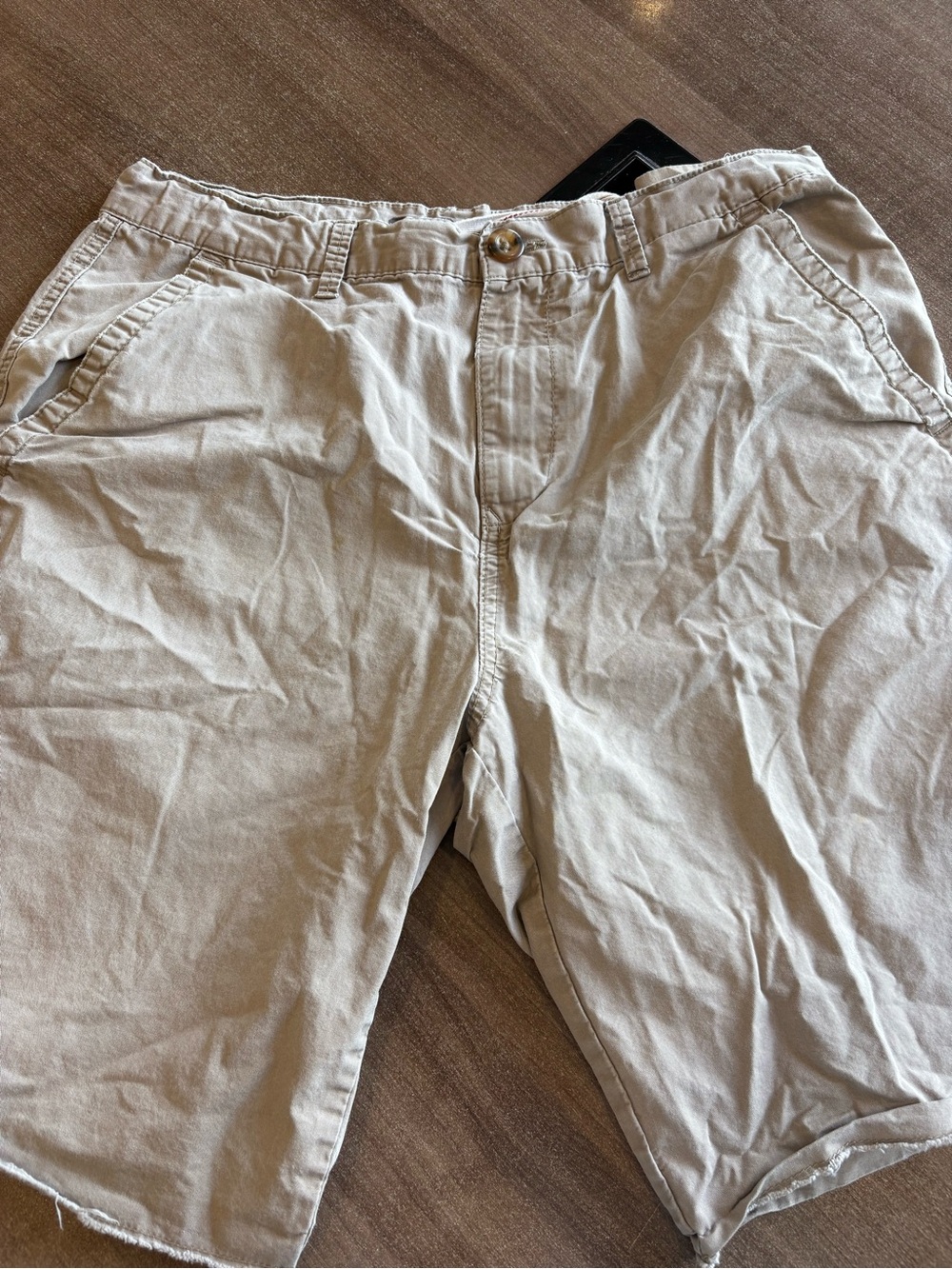 Old Navy Light Beige Cotton Shorts